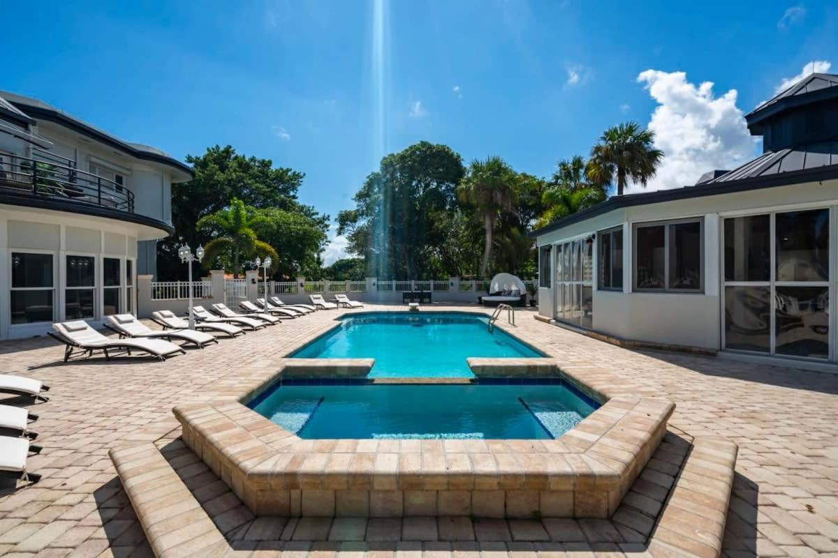 9000 Sf Waterfront Mansion Pool Boat Dock Theater Villa Fort Pierce Luaran gambar