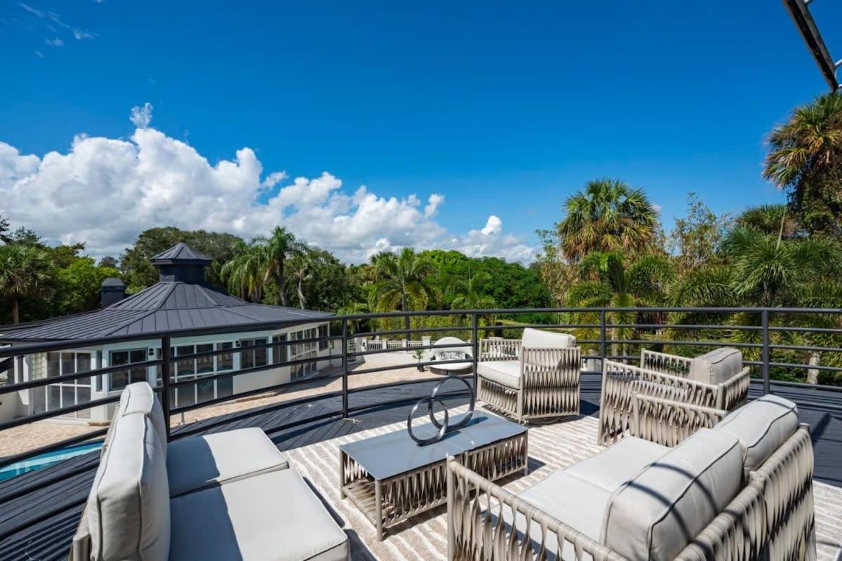 9000 Sf Waterfront Mansion Pool Boat Dock Theater Villa Fort Pierce Luaran gambar